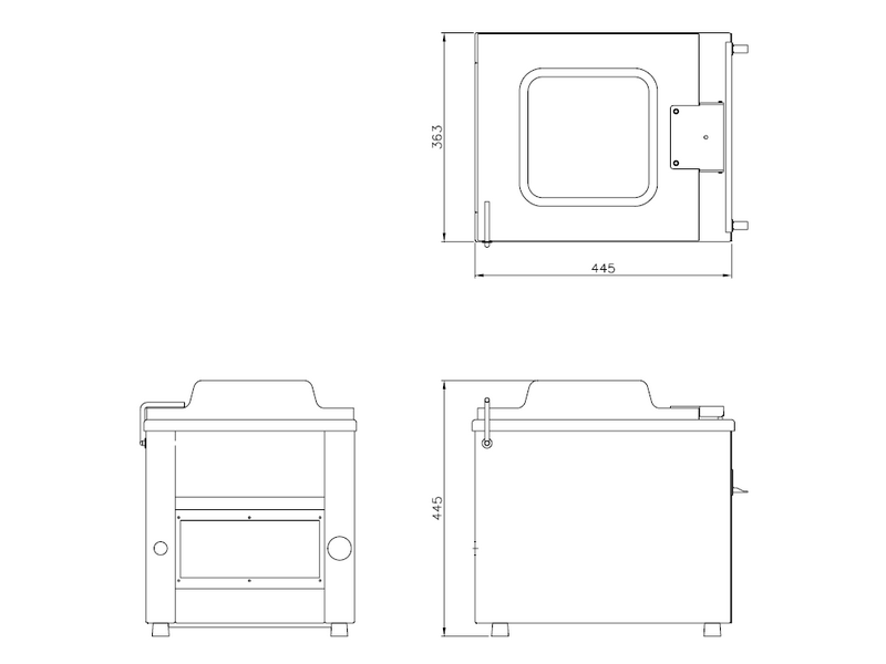 TC-280 Tabletop Vacuum Packaging Machine