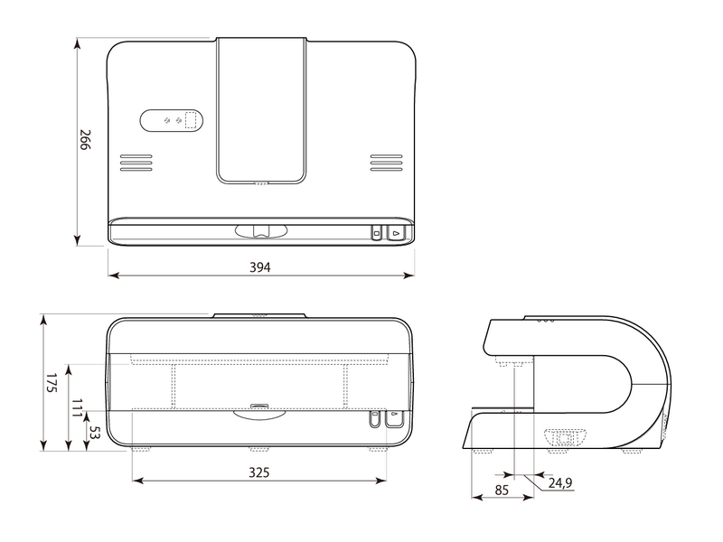 YU-V-320 Home-Use Nozzle Type Vacuum Sealer