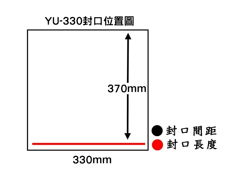 YU-330 Tabletop Vacuum Packaging Machine