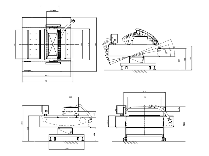 CV-1000 Continuous Belt Type Vacuum Packaging Machine