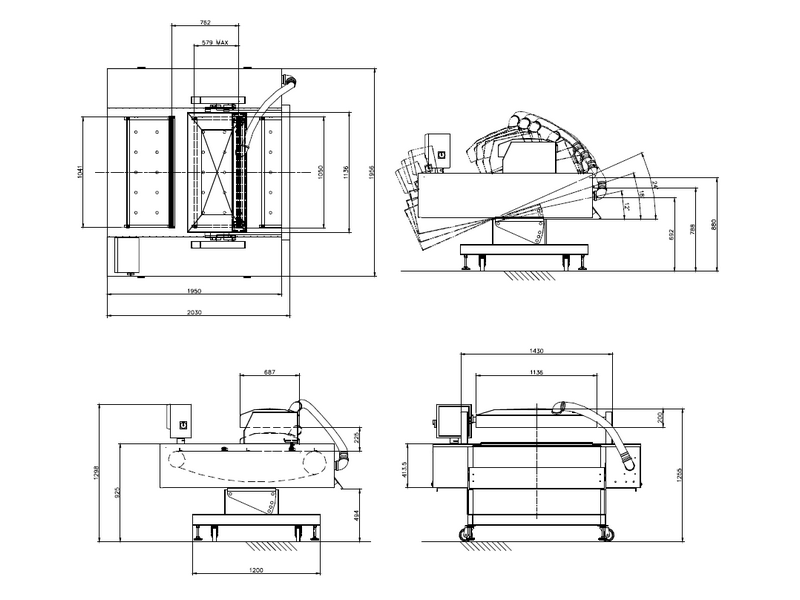 CV-1200 Continuous Belt Type Vacuum Packaging Machine