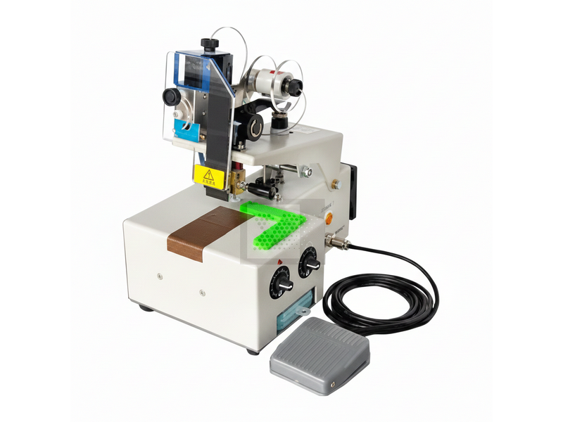 RZM-62ES Semi-Auto Hot Stamp Ribbon Coder