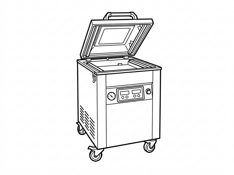 Floor-Standing Vacuum Packaging Machine