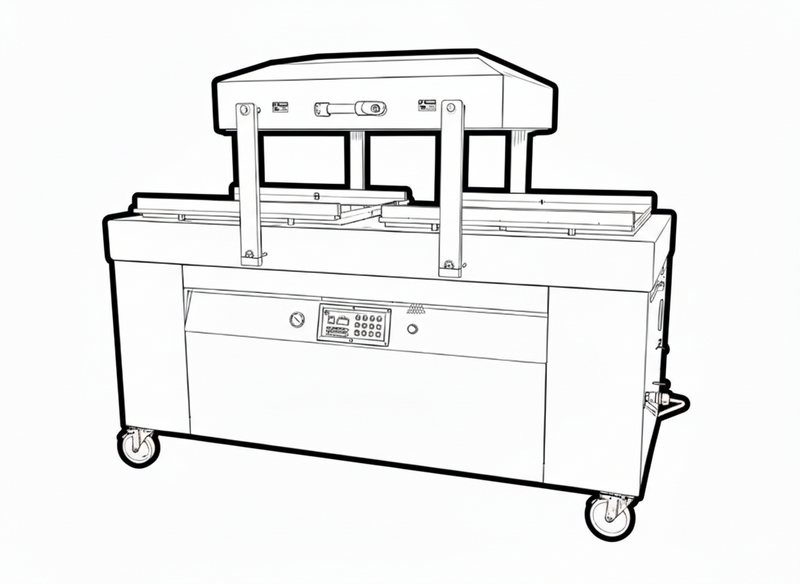Double Chamber Vacuum Packaging Machine