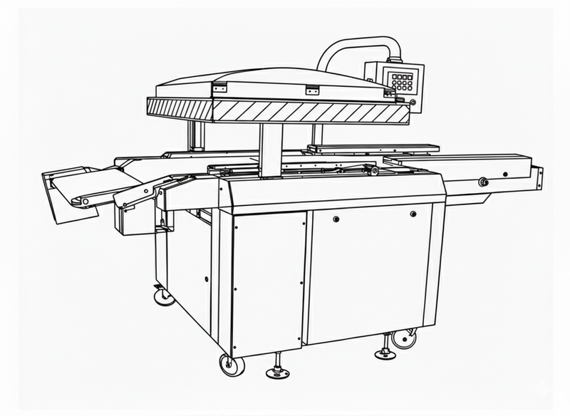 Automatic Conveyor Vacuum Packaging Machine