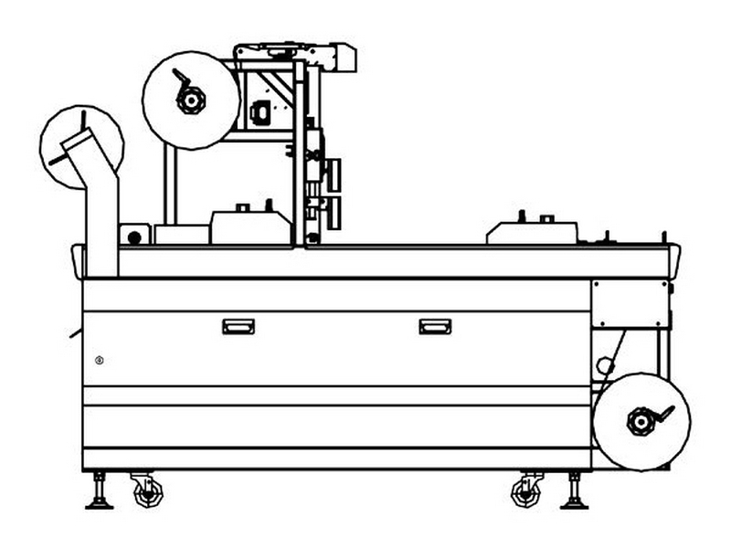 RS-320E Thermoforming Vacuum Packaging Machine