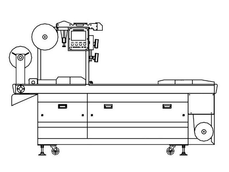 RS-420E Thermoforming Vacuum Packaging Machine