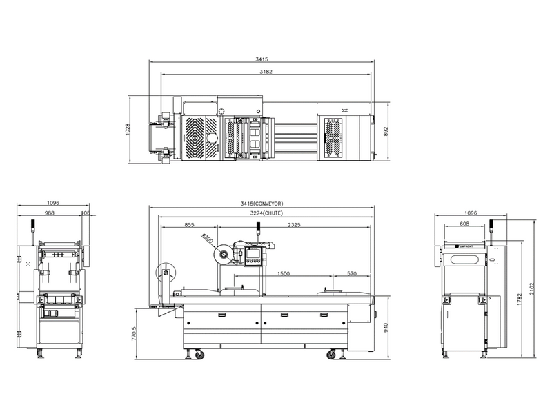 RS-420M Thermoforming Vacuum Packaging Machine