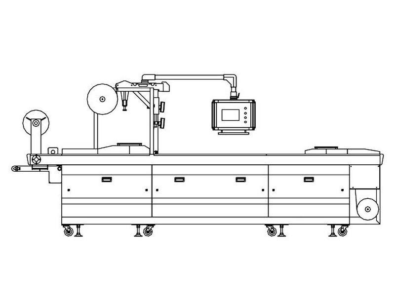 RS-420 Thermoforming Vacuum Packaging Machine